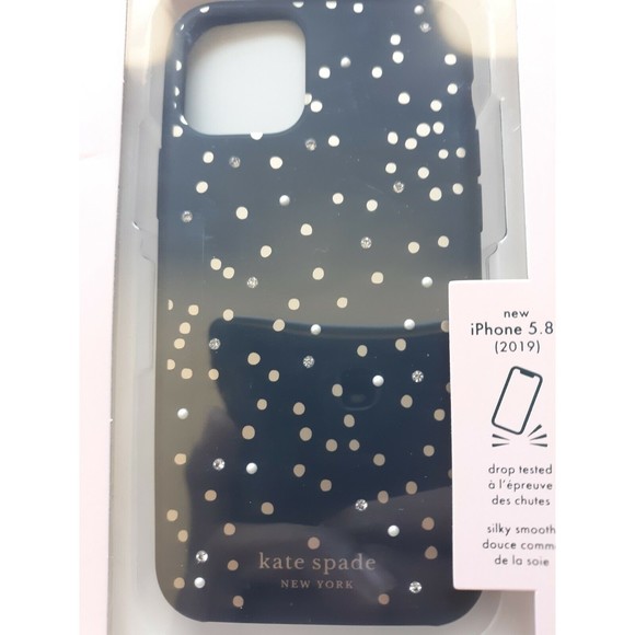 Kate Spade new york Protective Hard Shell Case for iPhone 11 Pro Disco Dot - Picture 2 of 7